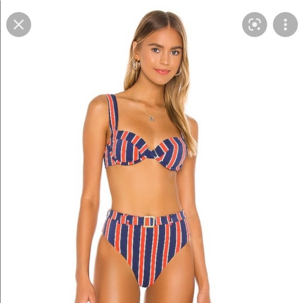 We Wore What Claudia Bikini Top size small